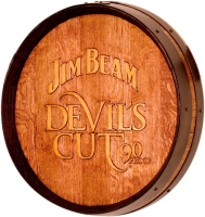 A5-Jim-Beam-Devils-Cut-Whiskey-Barrel-Head-Carving            